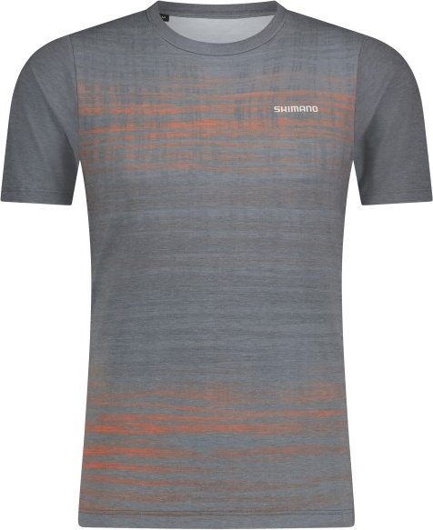 Shimano - Spazio Short Sleeves Jersey Printed - Radtrikot Gr M grau