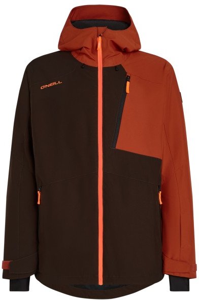 Thumbnail - O'Neill - FWC' Cruz Block Snow Jacket - Skijacke Gr M braun