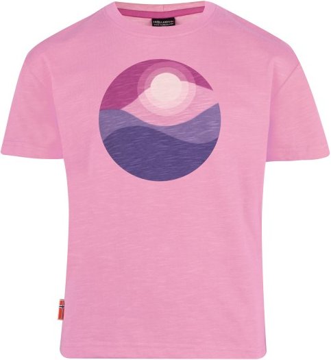 Trollkids - Girl's Halsafjord T-Shirt - T-Shirt Gr 140 rosa