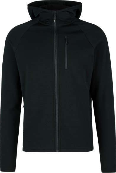 Thumbnail - Stoic - MerinoFleece335 KuolpaSt. II Zip Hoody - Merinohoodie Gr 3XL schwarz