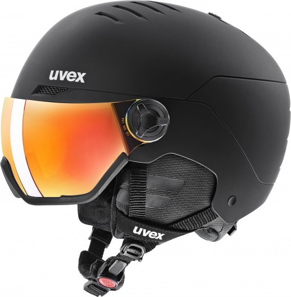 Uvex - Wanted Visor - Skihelm Gr 58-62 cm grau