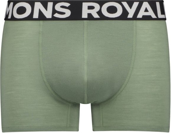 Mons Royale - Hold 'em Shorty Boxer - Merinounterwäsche Gr XXL grün