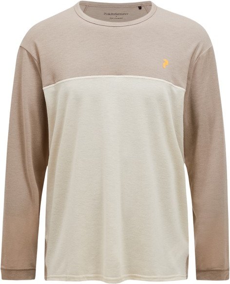 Peak Performance - Trail Wool Blend L/S - Merinoshirt Gr XL beige