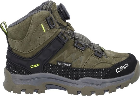 Thumbnail - CMP - Kid's Kiruna Mid Fitgo Trekking Shoes WP - Wanderschuhe Gr 28 oliv