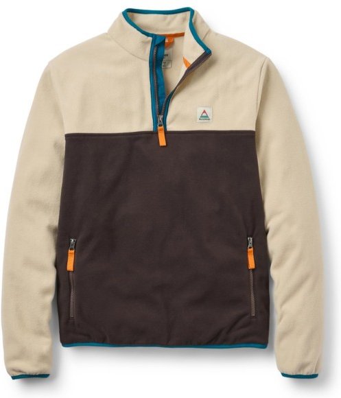 Passenger - Set Off Recycled Polar 1/4 Zip Fleece - Fleecejacke Gr S beige