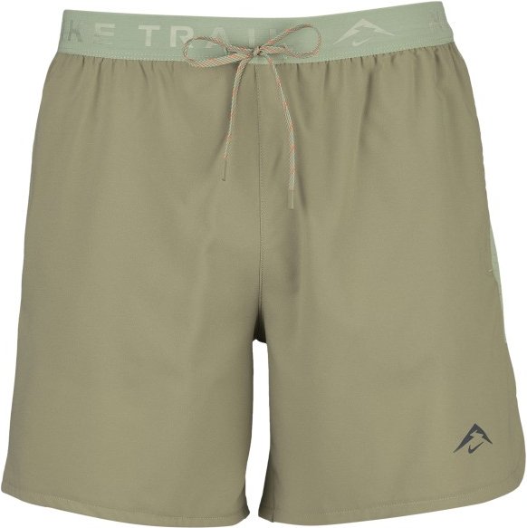 Nike - Trail Dri-Fit 6 Brief-Lined Running Shorts - Laufshorts Gr XXL oliv