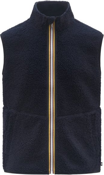 K-Way - Yannick Sherpa Polar Double - Fleeceweste Gr L blau