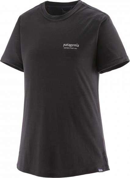 Patagonia - Women's Cap Cool Merino Graphic Shirt - Merinoshirt Gr XS schwarz
