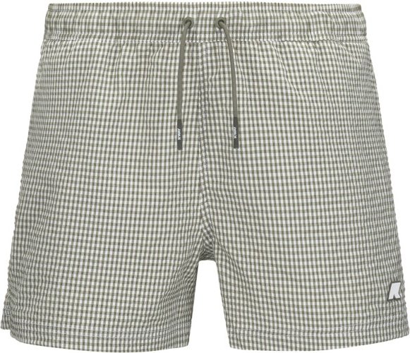 K-Way - Hazel Check Beach - Badehose Gr XL grau
