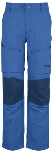Trollkids - Kid's Nordfjord Zip-Off Pants Slim Fit - Trekkinghose Gr 140 blau