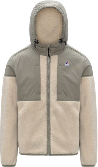 K-Way - Samson 4.0 Orsetto - Fleecejacke Gr XL beige/grau