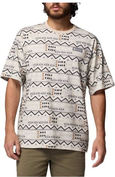 Columbia - CSC Heavyweight Printed Tee - T-Shirt Gr L grau