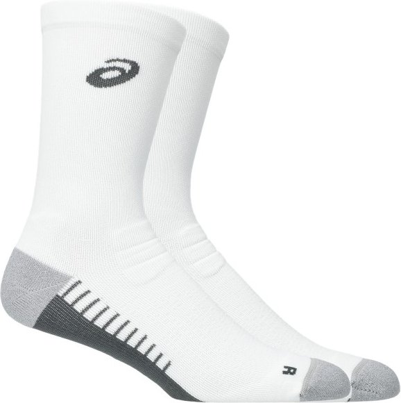Asics - Performance Run Sock Crew - Laufsocken Gr 43-46 weiß