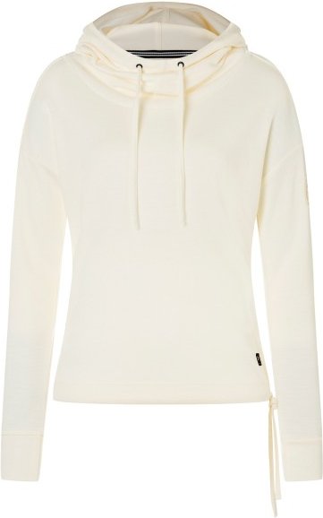 Thumbnail - super.natural - Women's Funnel Bio Hoodie - Merinohoodie Gr M weiß