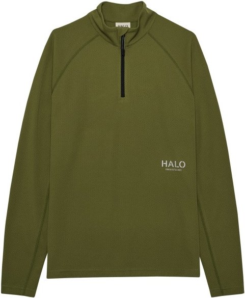 Halo - Halo Sorona Half Zip - Longsleeve Gr M oliv