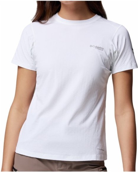 Columbia - Women's Diamond Peak Pro Short Sleeve - Funktionsshirt Gr S weiß