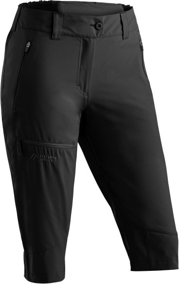 Thumbnail - Maier Sports - Women's Lulaka Capri Loop - Shorts Gr 38 - Regular schwarz