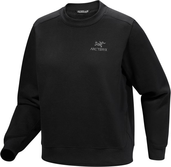 Arc'teryx - Women's Emblem Fleece Crew - Fleecepullover Gr S schwarz