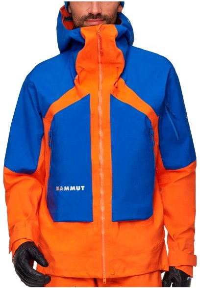 Mammut - Eiger Nordwand Pro Hardshell Hooded Jacket - Regenjacke Gr S blau