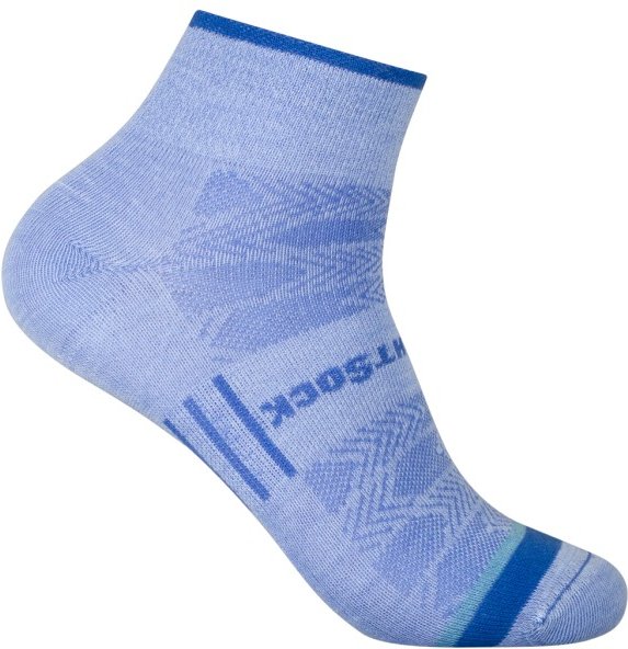Wrightsock - Coolmesh II Quarter - Wandersocken Gr 41,5-45 lila
