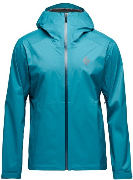 Thumbnail - Black Diamond - Fineline Stretch Shell - Regenjacke Gr XS türkis