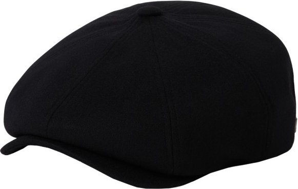Brixton - Brood Flannel Snap Cap - Cap Gr L schwarz