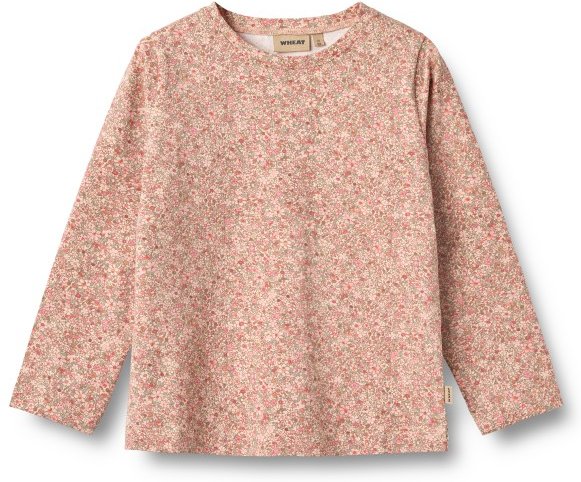 WHEAT - Kid's L/S Manna Girl - Longsleeve Gr 122 rosa