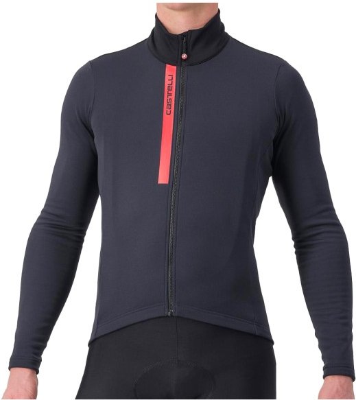 Castelli - Entrata Thermal Jersey - Radtrikot Gr S blau