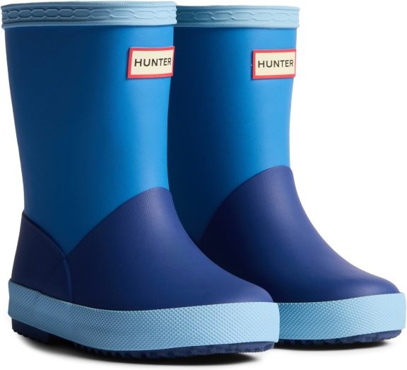 Hunter Boots - Kid's First Colour Block Insulated Boot - Gummistiefel Gr 30 blau