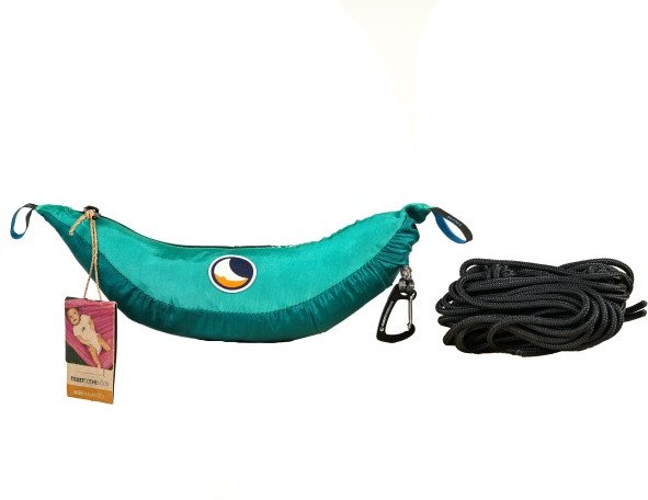 Ticket to the Moon - Mini Hammock Set - Hängematte Gr 160 x 100 cm bunt