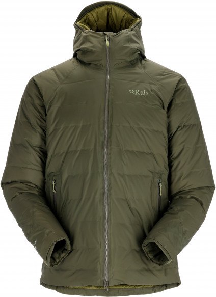 Thumbnail - Rab - Valiance Jacket - Daunenjacke Gr XL oliv