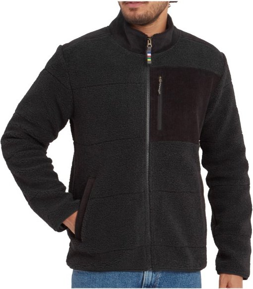Thumbnail - Sherpa - Rangeli Jacket - Fleecejacke Gr XL schwarz