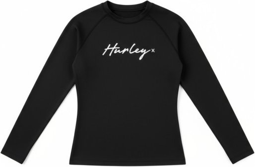 Hurley - Women's Rash L/S Tee - Lycra Gr S schwarz