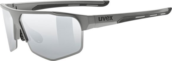 Uvex - Axos Set Cat. 3 (VLT 15%) + Clear Cat. 0 (VLT 92%) - Sonnenbrille grau