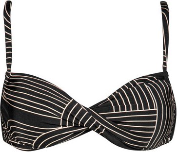 Watercult - Women's Line Set Bikini Top No. 7855 - Bikini-Top Gr 36 - Cup: C schwarz/grau