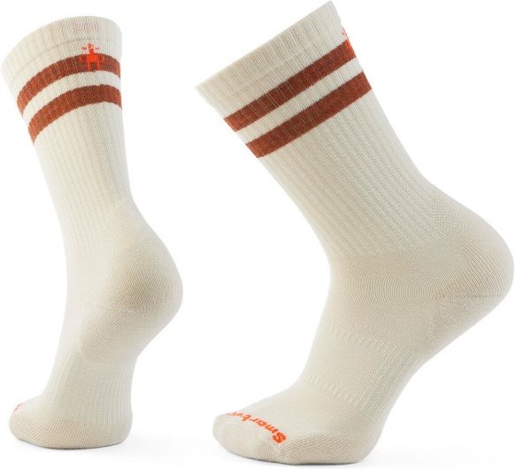 Thumbnail - Smartwool - Everyday Athletic Striped Crew Socks - Multifunktionssocken Gr L beige