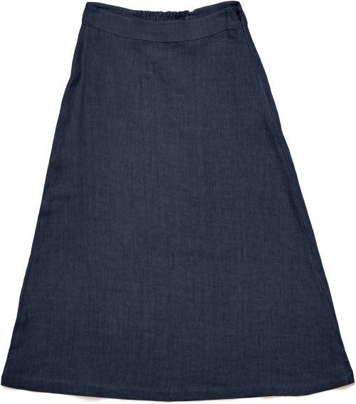 Mazine - Women's Linen Midi Skirt - Rock Gr XXL blau