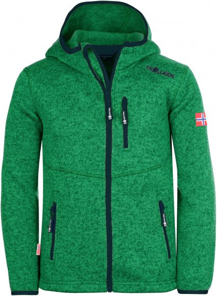 Trollkids - Kid's Jondalen Jacket XT - Fleecejacke Gr 104 grün
