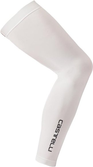 Castelli - UPF 50+ Light Leg 2 Sleeves - Beinlinge Gr M grau/weiß