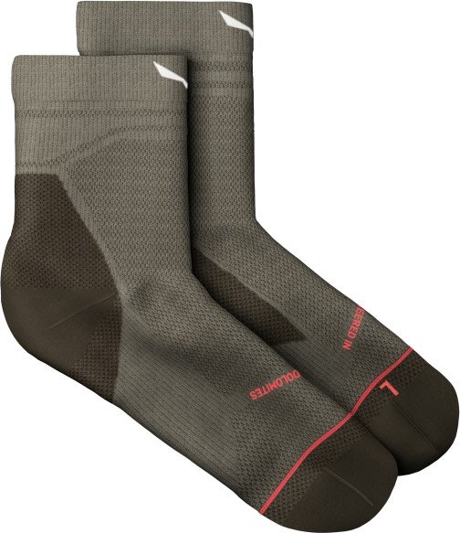 Salewa - Eagle Light Quarter Sock - Multifunktionssocken Gr 45-47 grau
