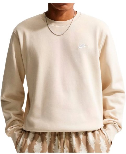 Nike - Club BB Crew - Pullover Gr XL beige