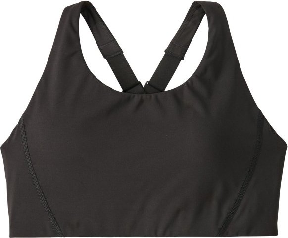 Patagonia - Women's Shadowlite Mid Impact Adjustable Bra - Sport-BH Gr L schwarz