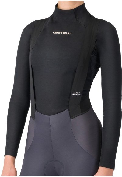 Castelli - Women's Flanders 2 Warm Long Sleeve - Kunstfaserunterwäsche Gr M schwarz
