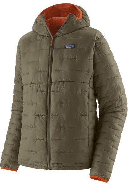 Patagonia - Micro Puff Hoody - Kunstfaserjacke Gr S braun