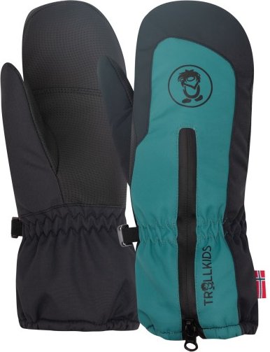 Thumbnail - Trollkids - Kid's Rauland Mitten - Handschuhe Gr 3,5 - 4-5 Years schwarz