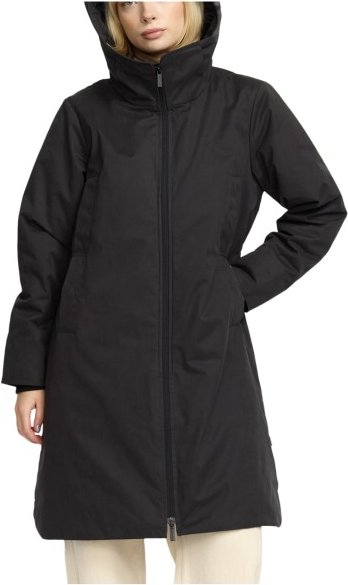 Selfhood - Women's Hooded Parka - Mantel Gr M schwarz
