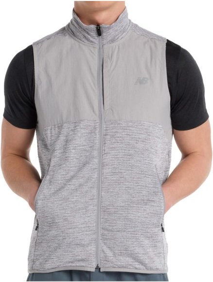 Thumbnail - New Balance - Heat Grid Vest - Laufweste Gr S grau