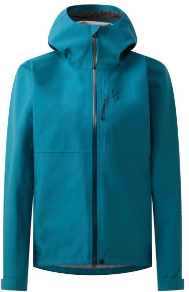 Thumbnail - Haglöfs - Women's Front Proof II Jacket - Regenjacke Gr M blau/türkis