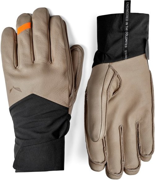 Thumbnail - Salewa - Ortles Leather Infinium Gloves - Handschuhe Gr XS beige
