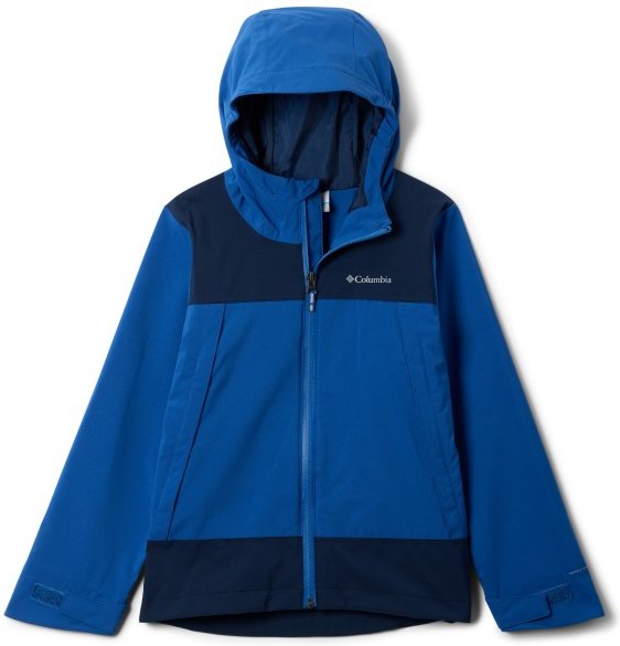 Columbia - Kid's Boulder Falls Jacket - Regenjacke Gr M blau